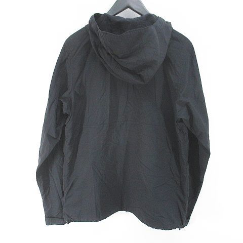 コロンビア Columbia 119 PM3440 アウトドアウェア マウンテンパーカー ジャケット S 黒系 ブラック ジップアップ ロゴ 文字 刺繍 裏地