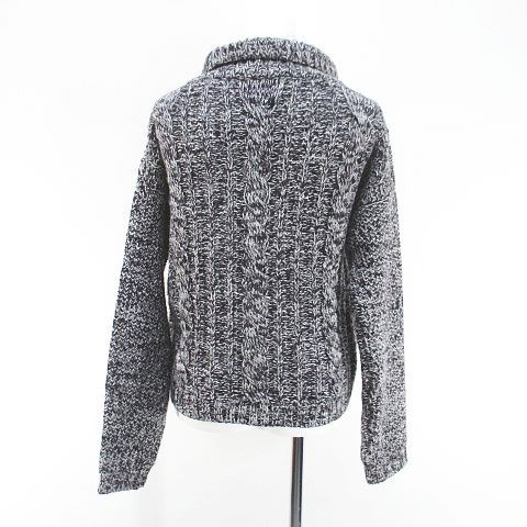 シーバイクロエ SEE BY CHLOE 長袖 ニット セーター オフタートル 38 紫系 パープル ミックス 毛 ウール アルパカ GINKGOPHARMACY_COM