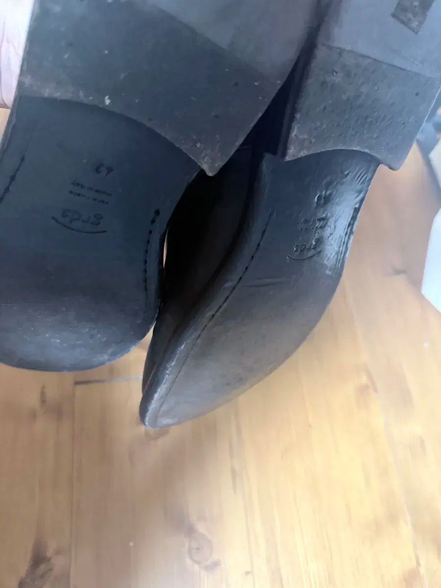  grds Blucher 08 ブラック ローファー ブーツ 革靴