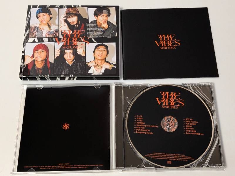 SixTONES アルバム 通常盤 4点セット 1st / CITY / 声 / THE VIBES