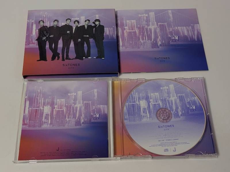 SixTONES アルバム 通常盤 4点セット 1st / CITY / 声 / THE VIBES
