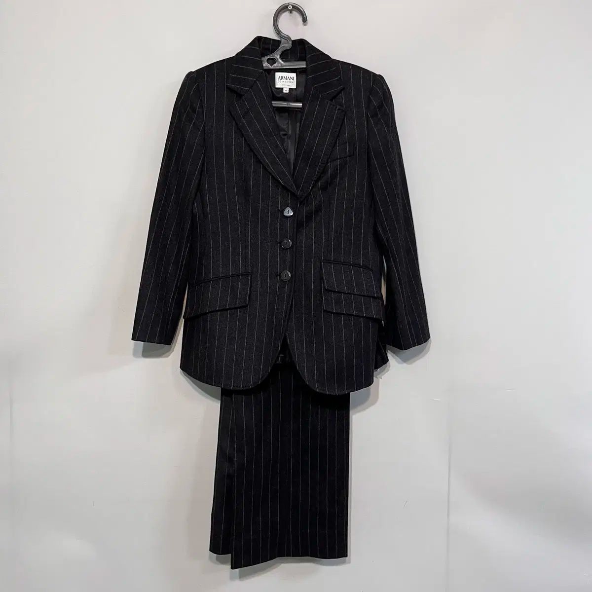 アルマーニ コレツィオーニ レディース ウール スーツ セットアップ 66