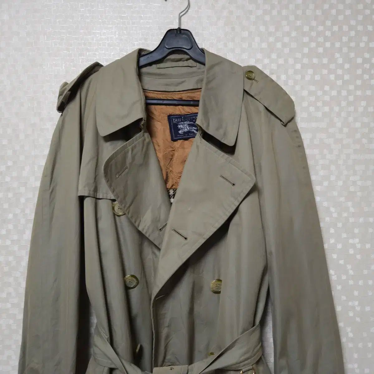 バーバリー ダブル トレンチコート M バーバリー ダブル トレンチ