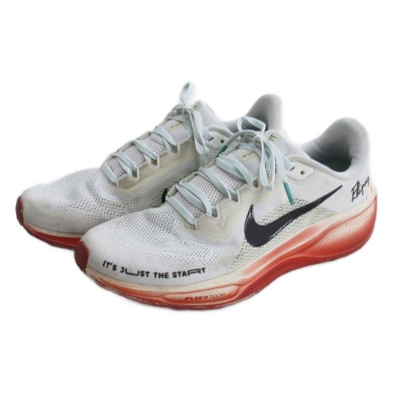 ナイキ NIKE Air Zoom Pegasus 41 Eliud Kipchoge エアズームペガサス41 スニーカー HJ7037-100 ホワイト US8.5 26.5cm