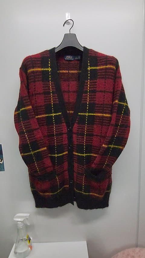 ポロラルフローレンニットロングカーディガン メルカリshop取引では対象外