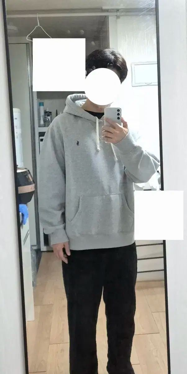 ポロ オーバーサイズ フーデッドTシャツ XL 105