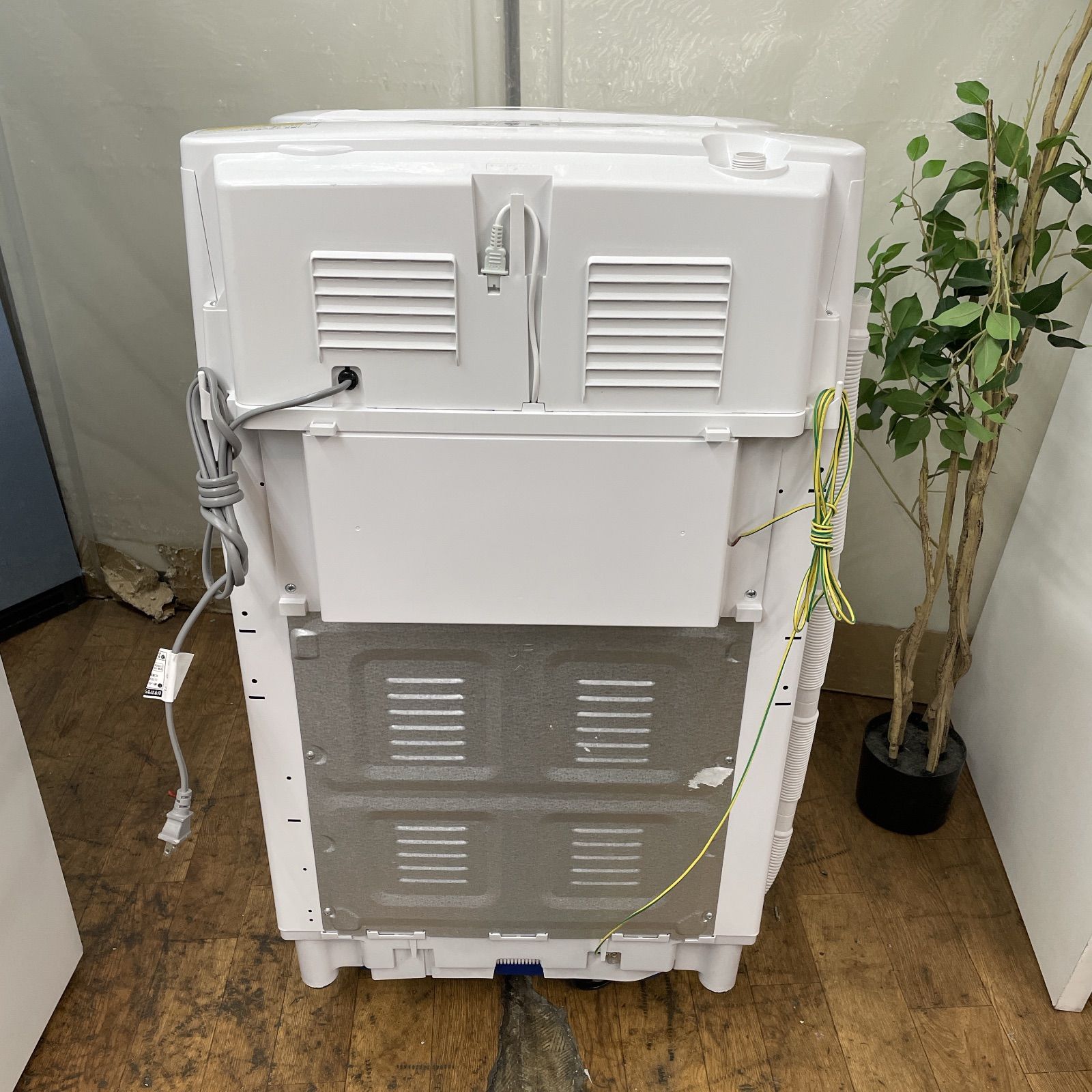  R 673 ☀️ 名古屋市近郊配送設置無料 製の高年式 SHARP 洗濯乾燥機 洗濯 8 0㎏ 乾燥 4 5㎏ ES TX GKS クリーニング済 縦型洗濯機本体 縦型洗濯機