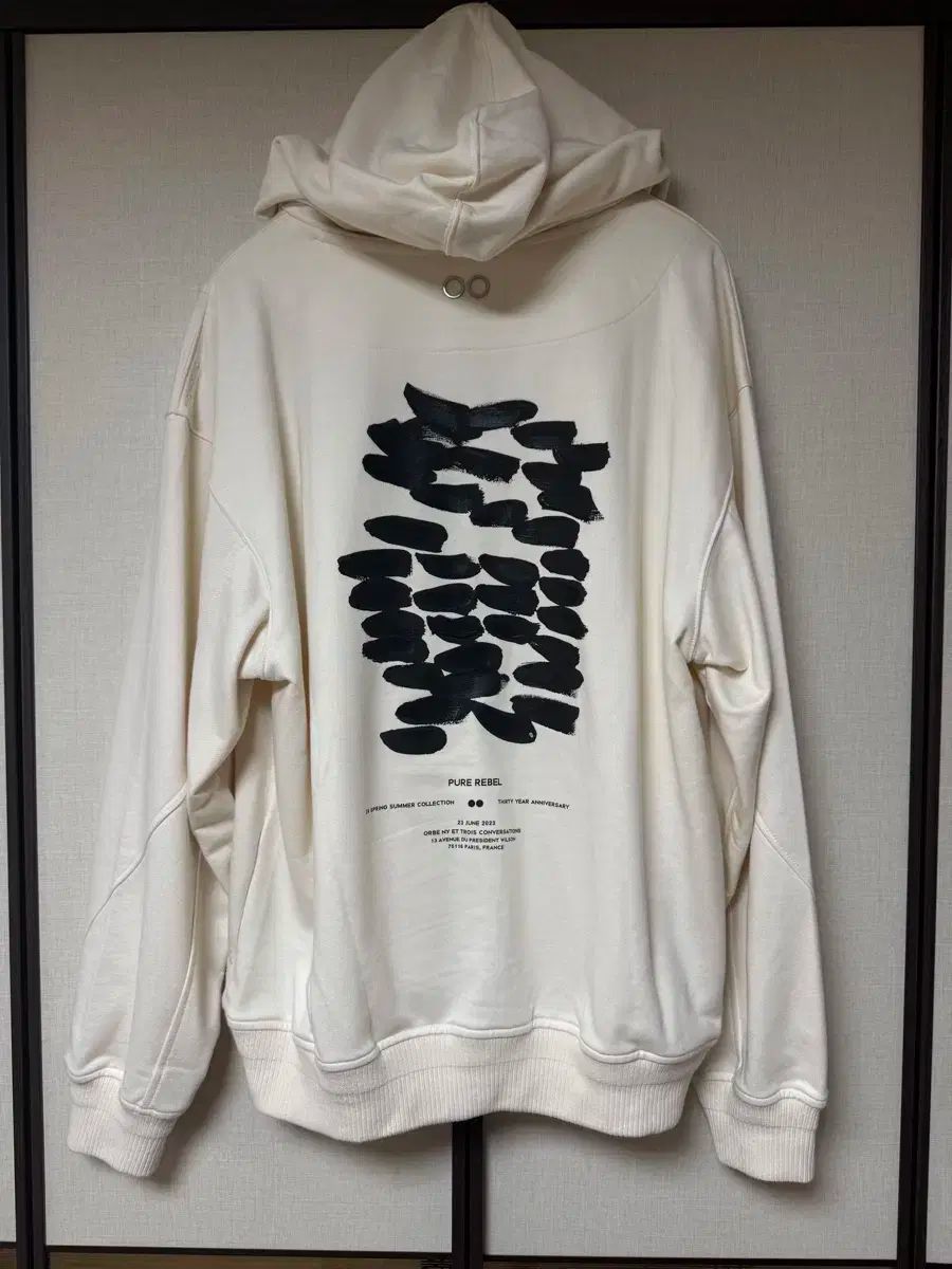 SONGZIO HOMME ソンジオ オム ブラッシュド ストローク フーディー 48サイズ