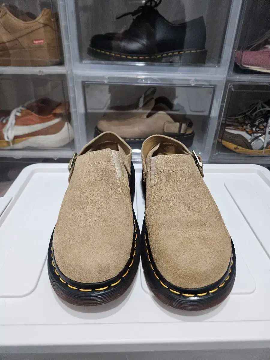 DR. MARTENS ドクターマーチン アイ デザート オアジス スウェード ミュール ベージュ UK9 280