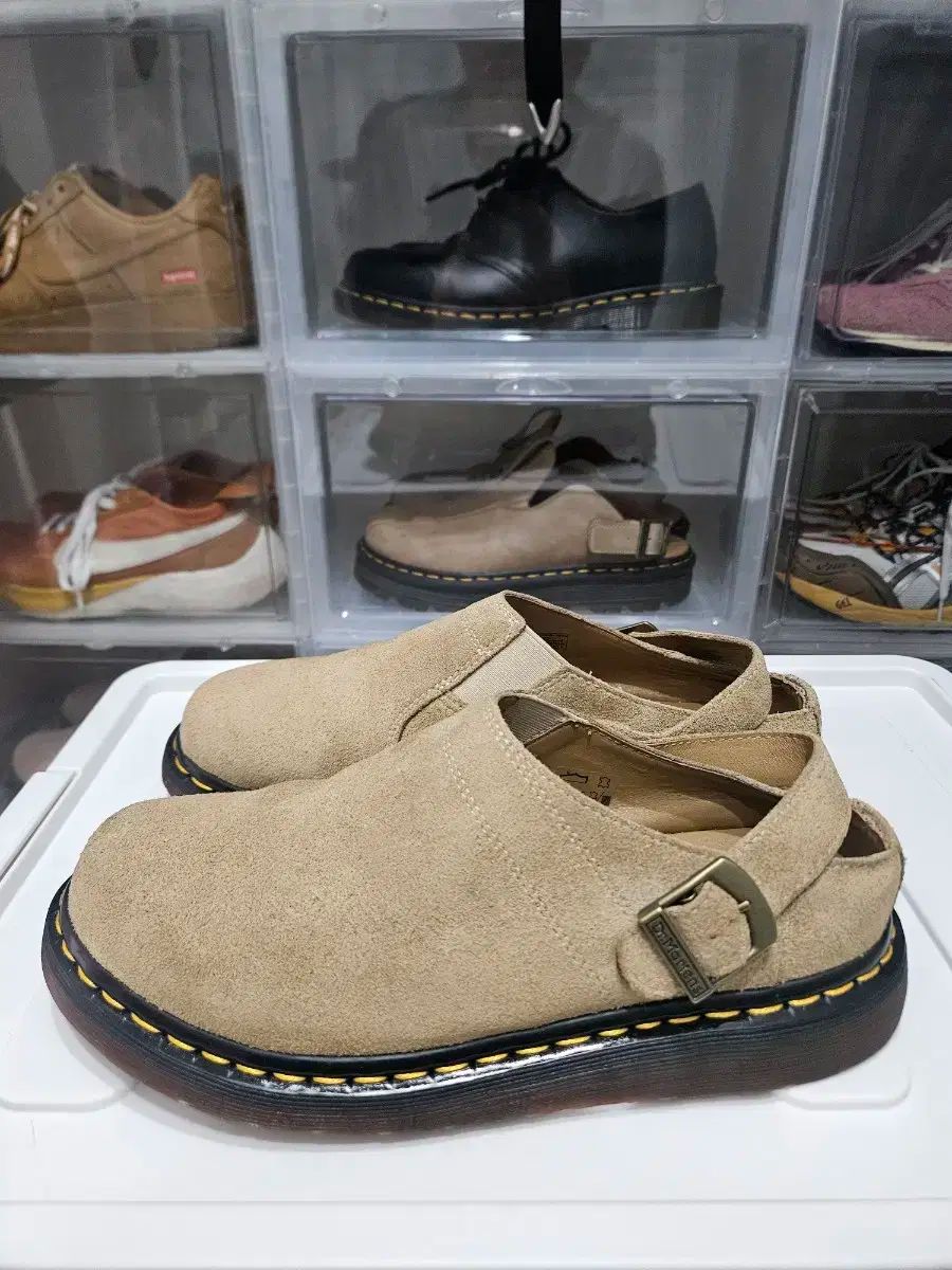 DR. MARTENS ドクターマーチン アイ デザート オアジス スウェード ミュール ベージュ UK9 280