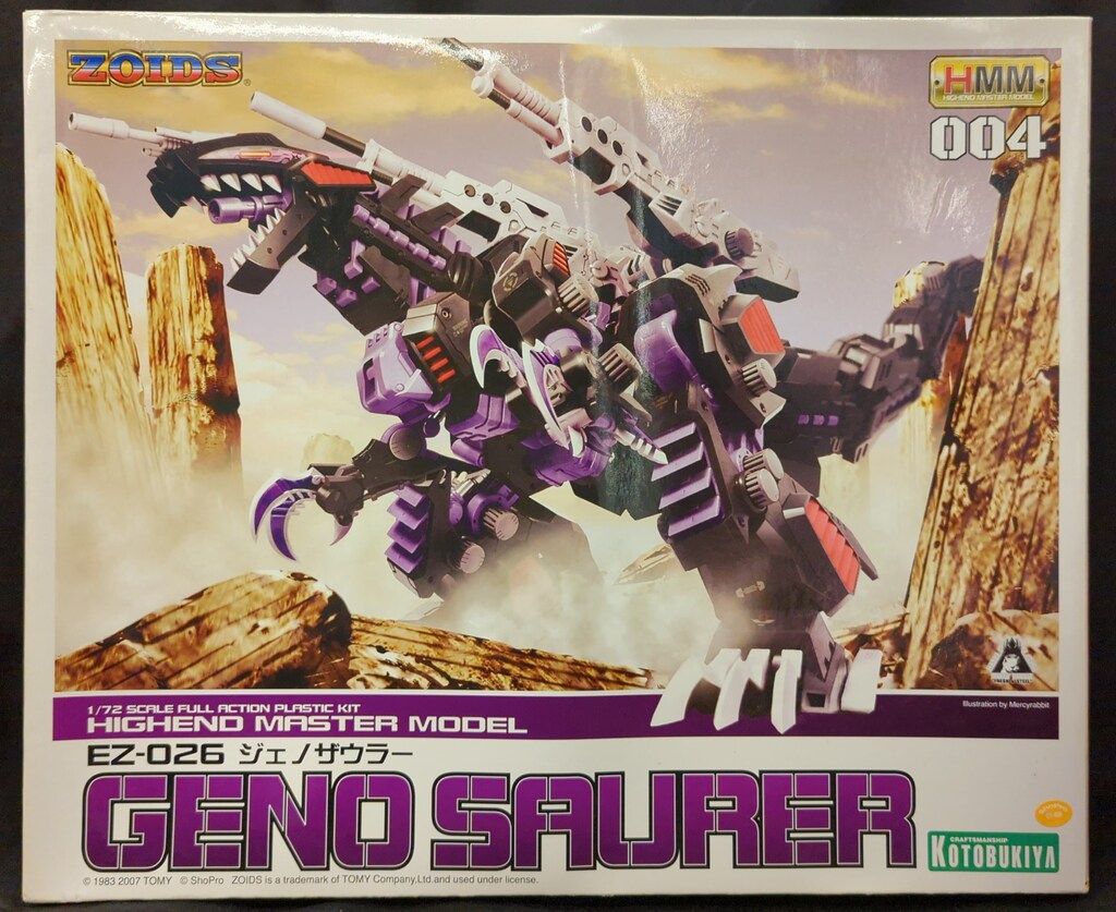 コトブキヤ 1/72 HMM EZ-026 ジェノザウラー 4 - メルカリ