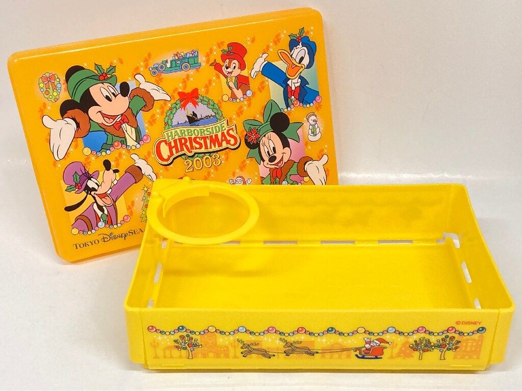 東京ディズニーシー スーベニアランチボックス HARBORSIDE CHRISTMAS