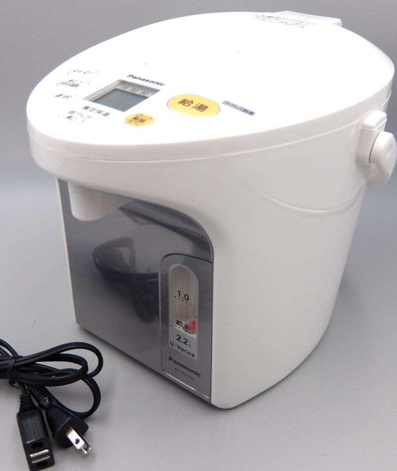 パナソニック 電気ポット 2 2リットル 真空断熱 省エネ保温 コードレス給湯 NC HU 224 W