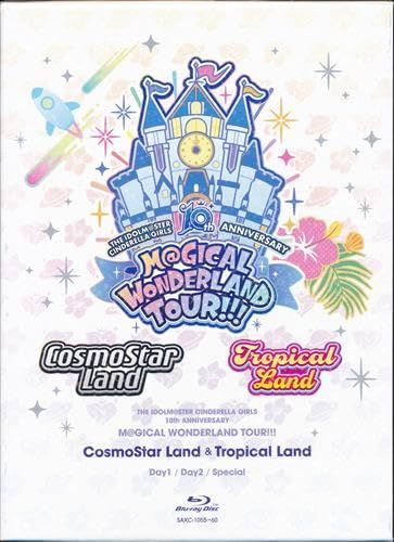 Blu-ray THE IDOLM STER CINDERELLA GIRLS 10th ANNIVERSARY M GICAL WONDERLAND TOUR!!! CosmoStar Land-Tropical Land