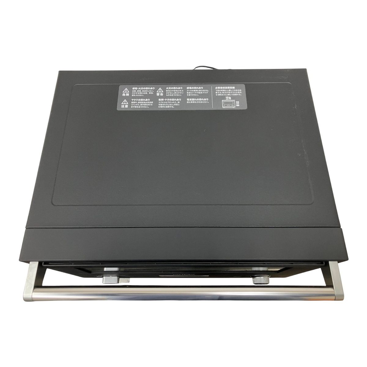 BALMUDA The Range バルミューダ K 04 A BK オーブンレンジ 18 L 2019年製 電子レンジ キッチン 調理家電