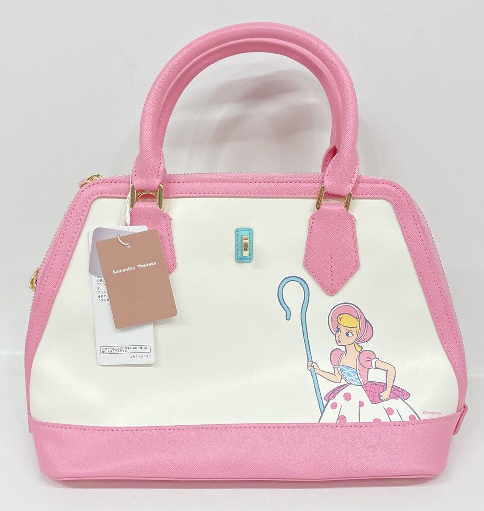 Samantha Thavasa Disney バッグ ピンク DISNEY 100 ボー ピープ