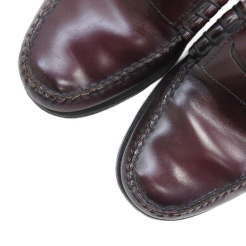 レザー ボルドー