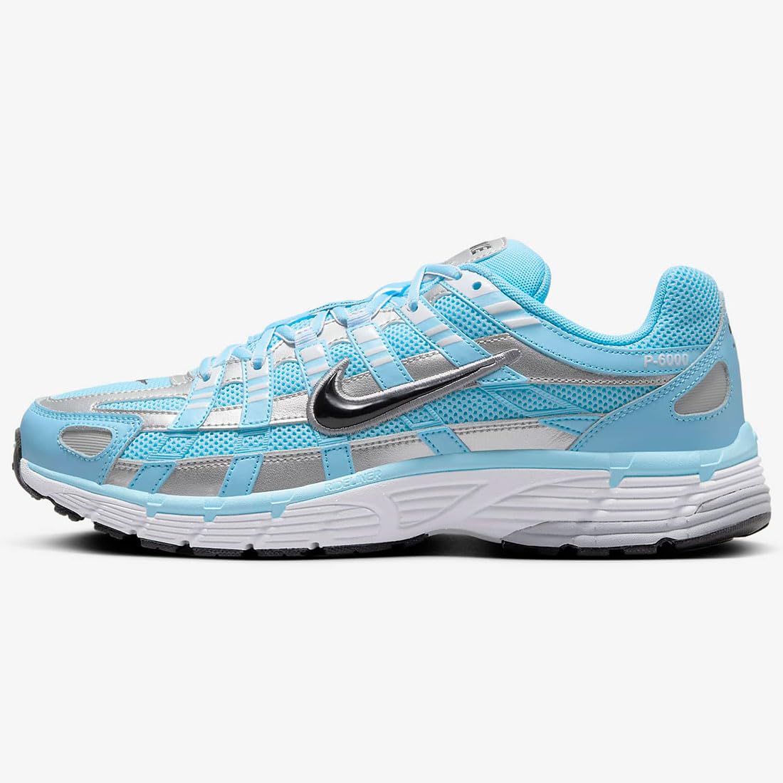 ナイキ P-6000 P-6000 メタリックシルバー ホワイト ブラック CD6404-401 日本 26.5cm メタリックシルバー ホワイト ブラック 26.5 cm