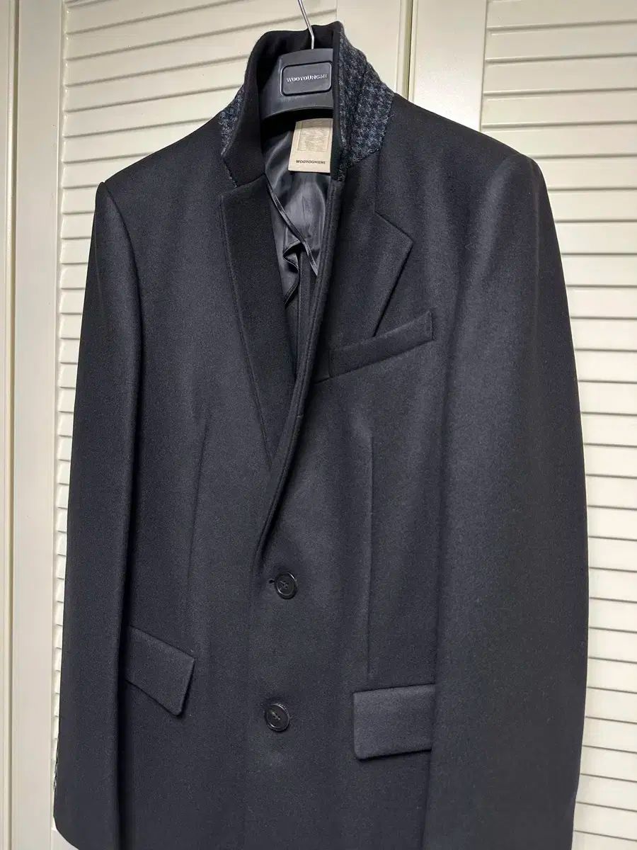 WOOYOUNGMI ウーヨンミ / ツイード バイカラー シングルコート