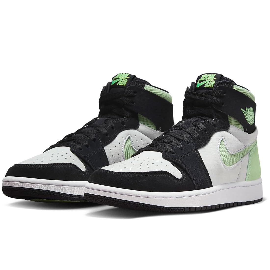 ナイキ エア ジョーダン 1 ズーム コンフォート 2 AIR JORDAN 1 ZOOＭ CMFT 2 ホワイト ブラック ハニーデュー グリーン DV1307-103 日本 ホワイト ブラック ハニーデュー グリーン 27.5 cm