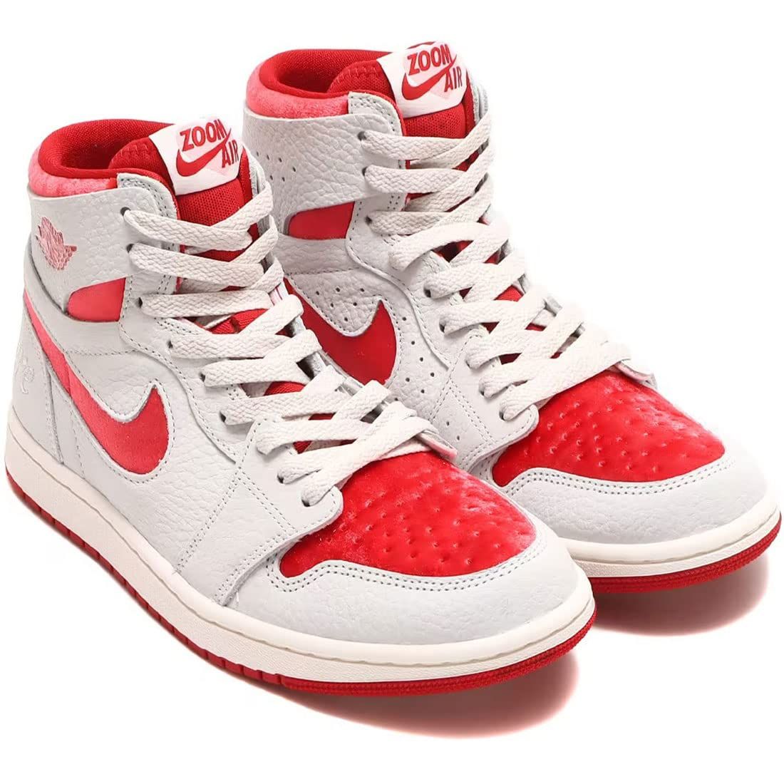 ナイキ エア ジョーダン 1 ズーム CMFT 2 W AIR JORDAN ZOOM Valentines Day ファントム ジムレッド ホワイト DV 1304 106 日本 22 0 cm