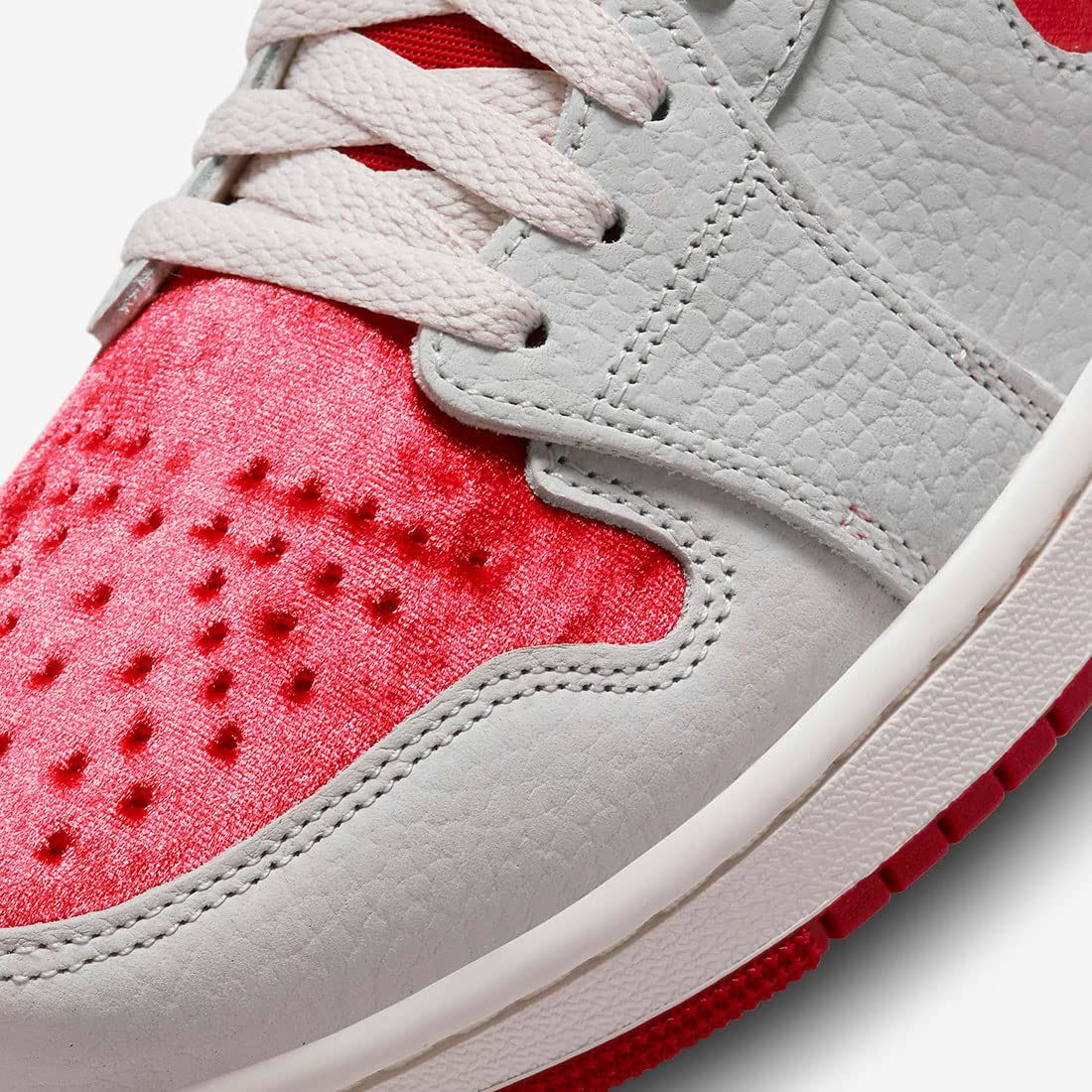 ナイキ エア ジョーダン 1 ズーム CMFT 2 W AIR JORDAN ZOOM Valentines Day ファントム ジムレッド ホワイト DV 1304-106 日本 22.0 cm モカシン 靴 レディース