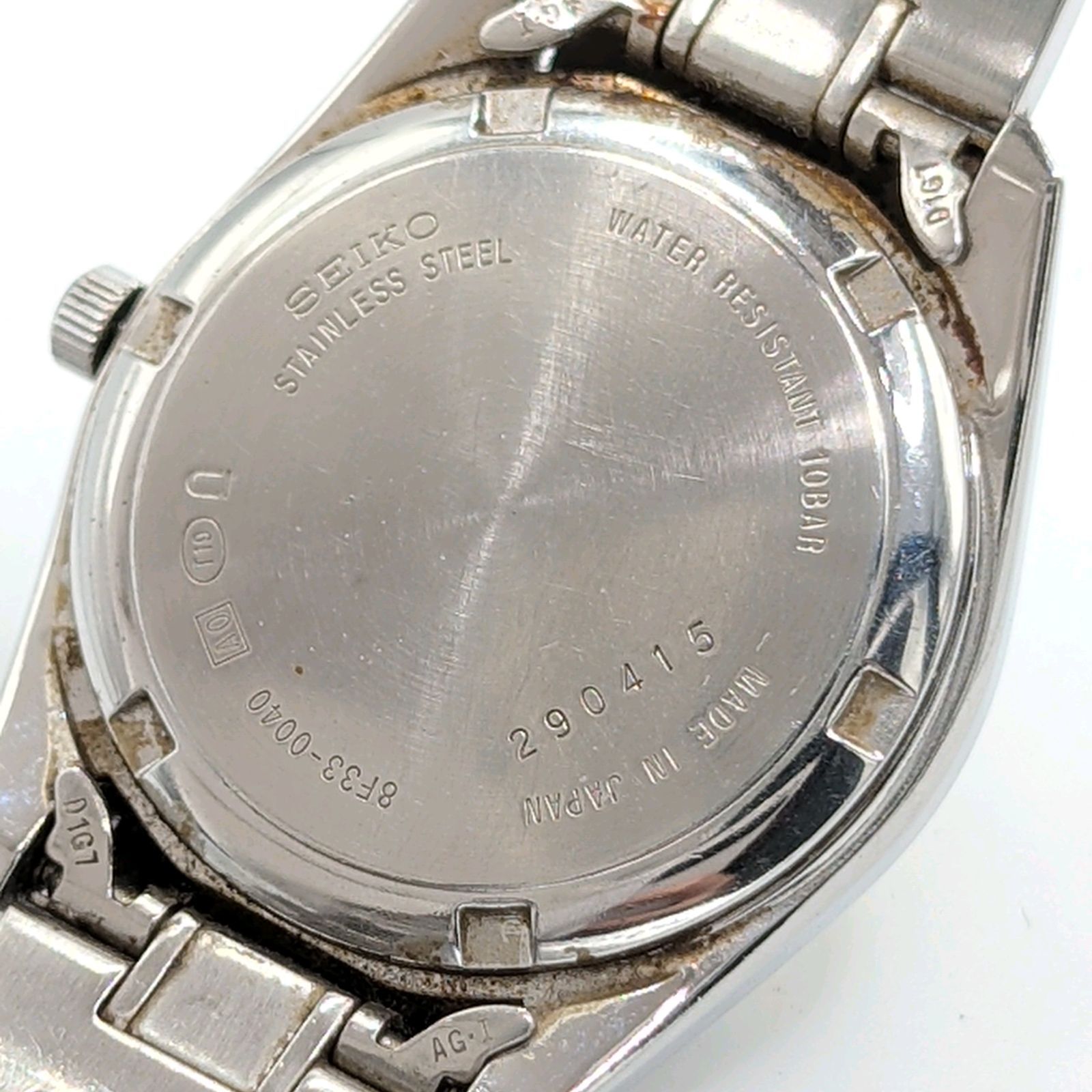 SEIKO PERPETUAL CALENDER 8F33-0040 Watch Men