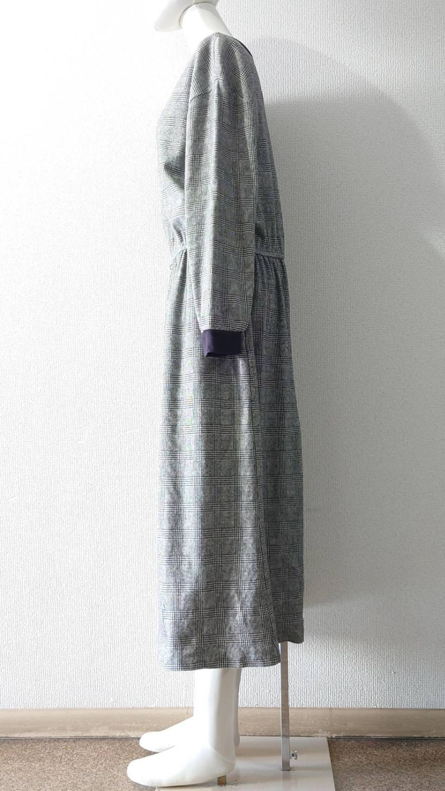 90’s ORVIS グレンチェック スウェットワンピース L