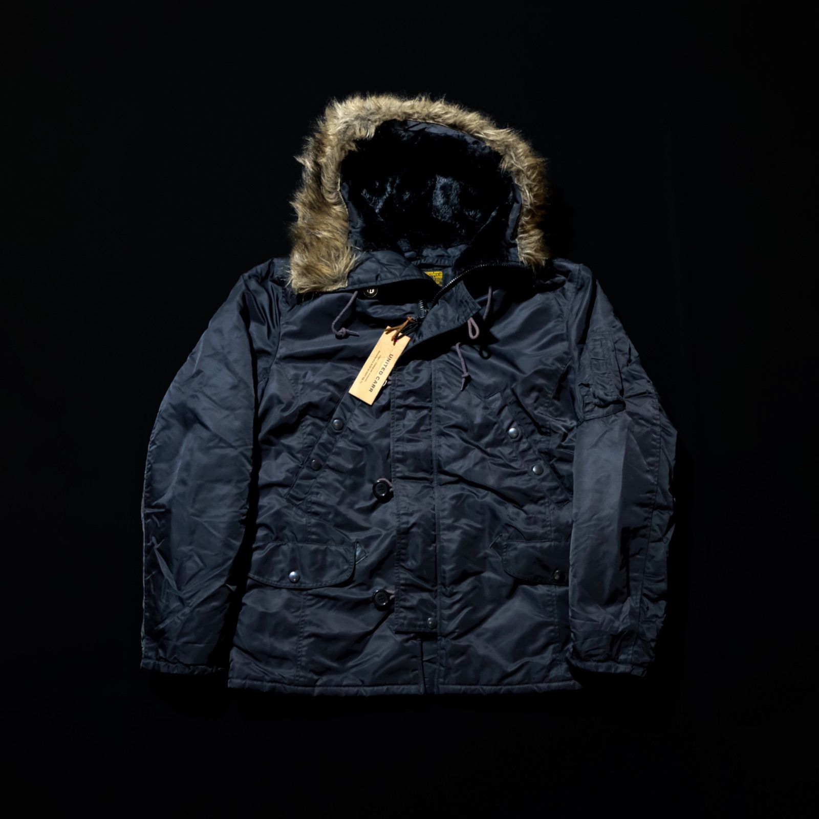 UNITED CARR WIND PROTEX NYLON N-3B フライトジャケット LARGE L