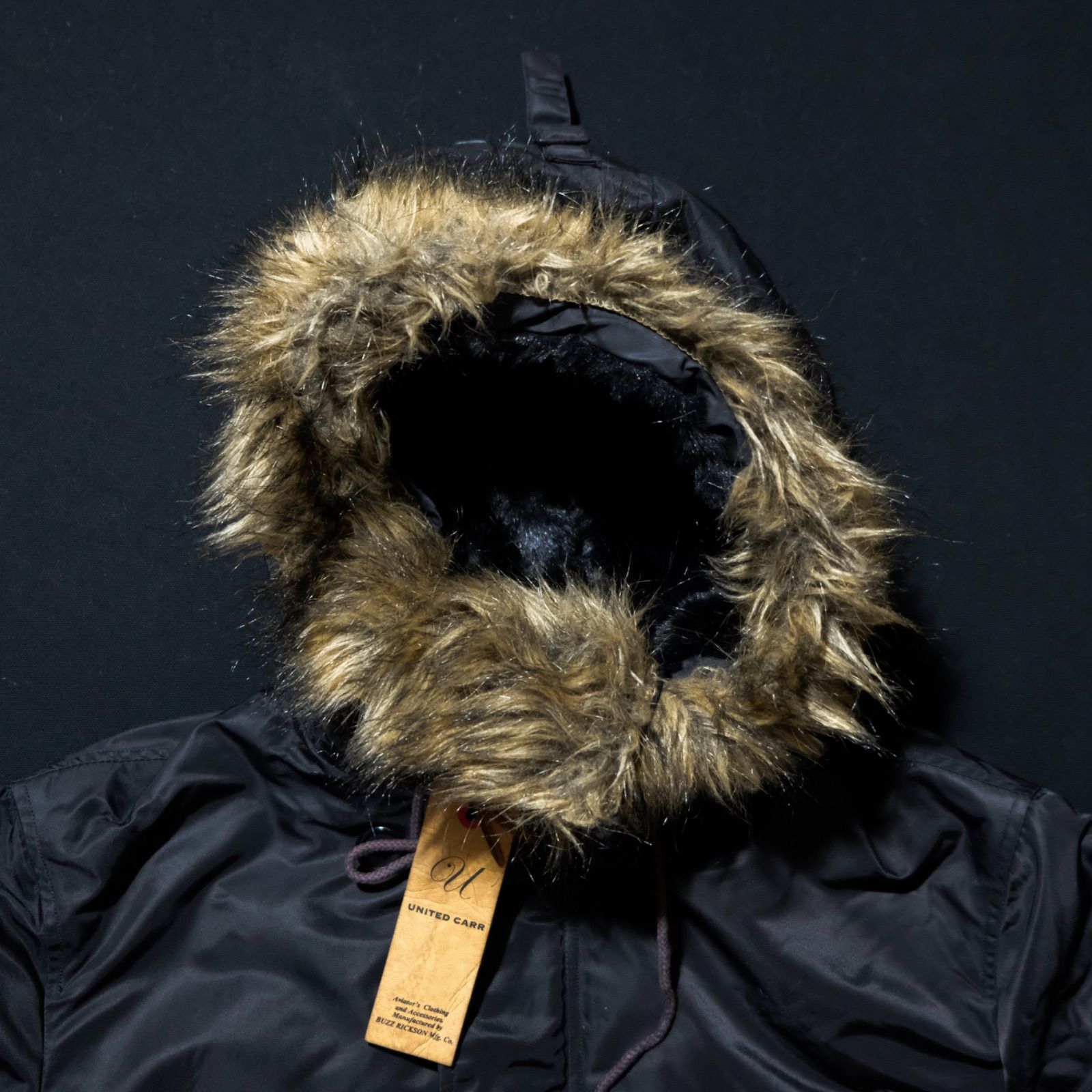 UNITED CARR WIND PROTEX NYLON N-3B フライトジャケット LARGE L