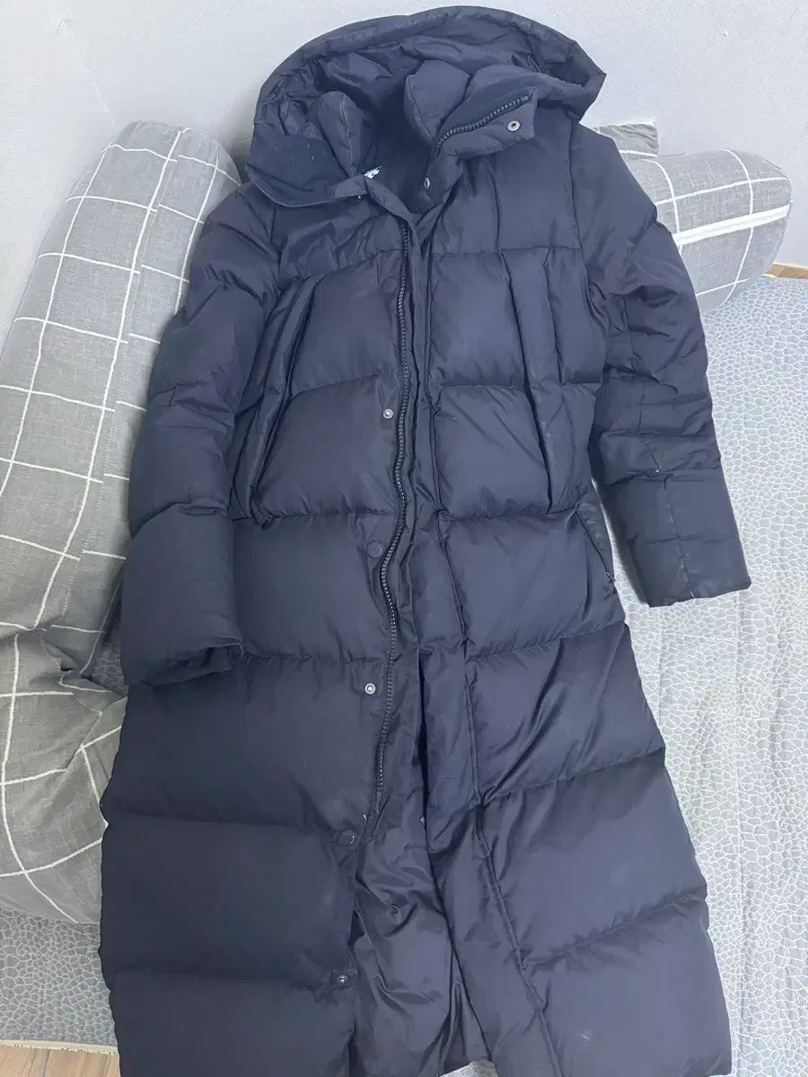 対象ト ロング丈ダウンジャケット