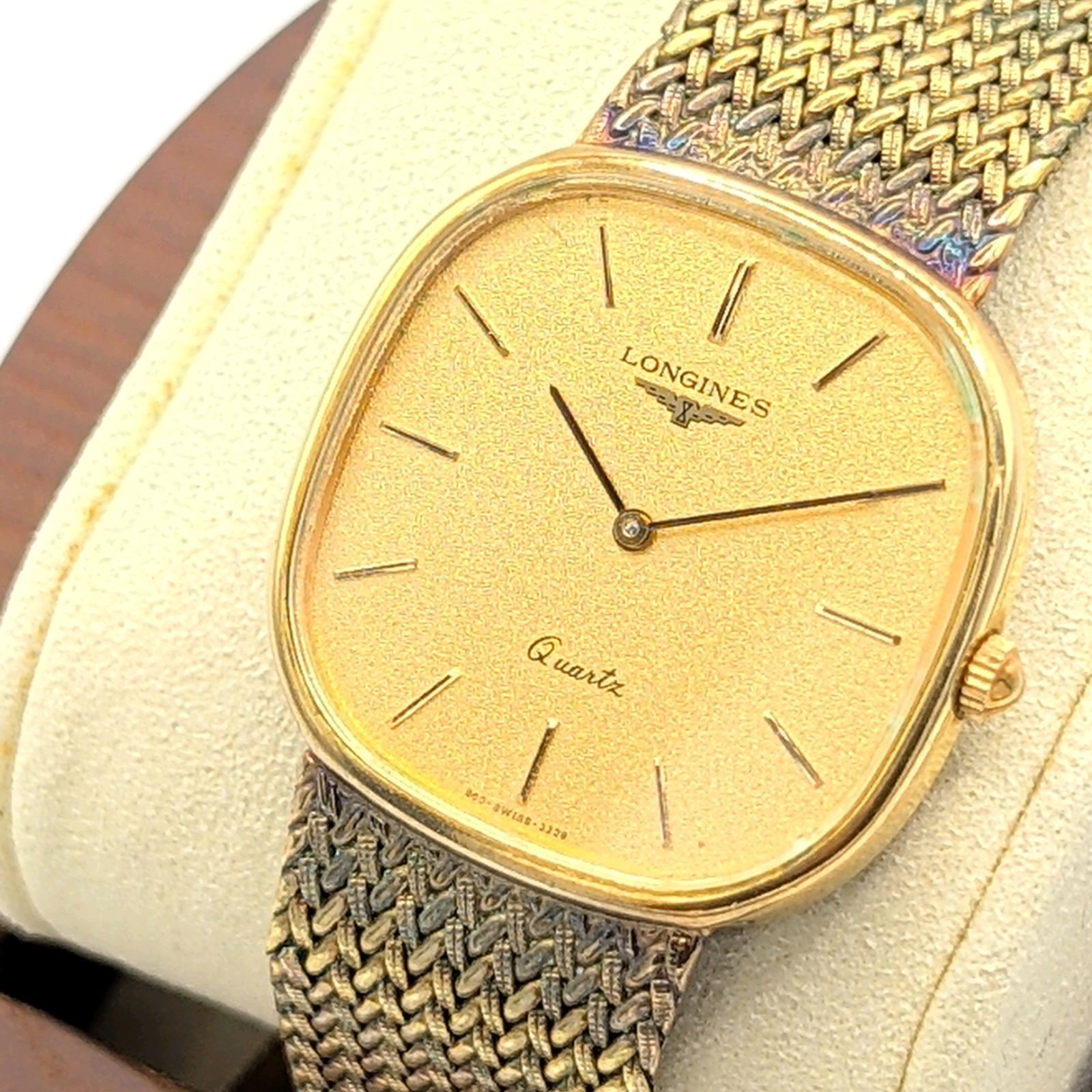 Longines Watch Men's Quartz Round Gold Y2K 00S Vintage Working ロンジン メンズ 時計 クオーツ ラウンド ゴールド ヴィンテージ 稼働品