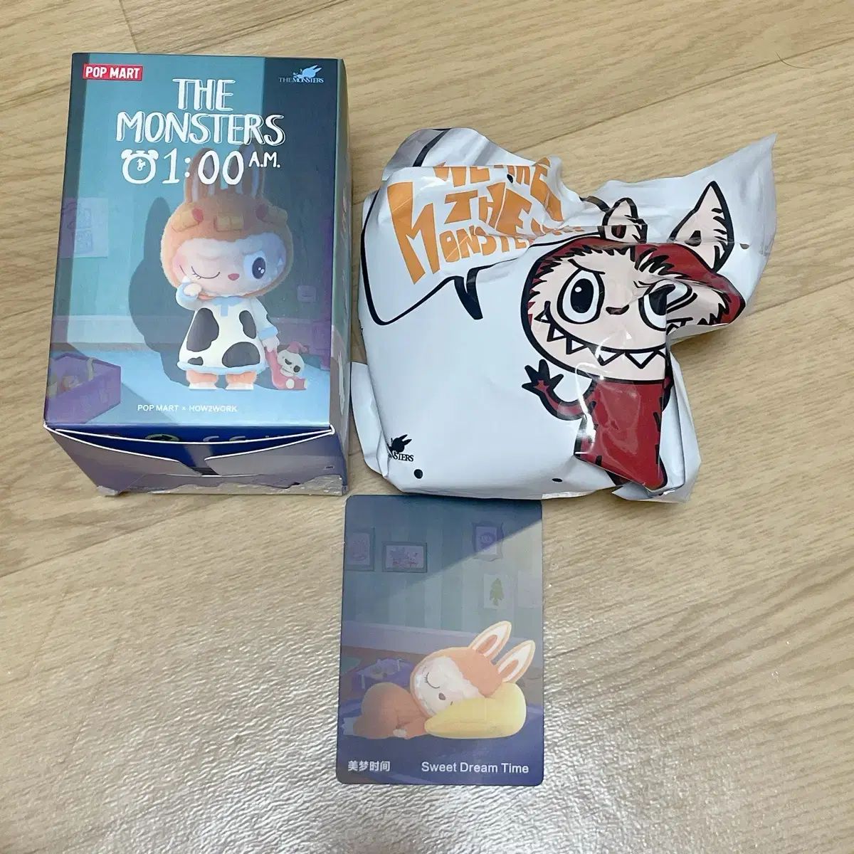 ポップマート ラブブ 새벽 한 시 シリーズ フィギュア 달콤한 꿈의 시간