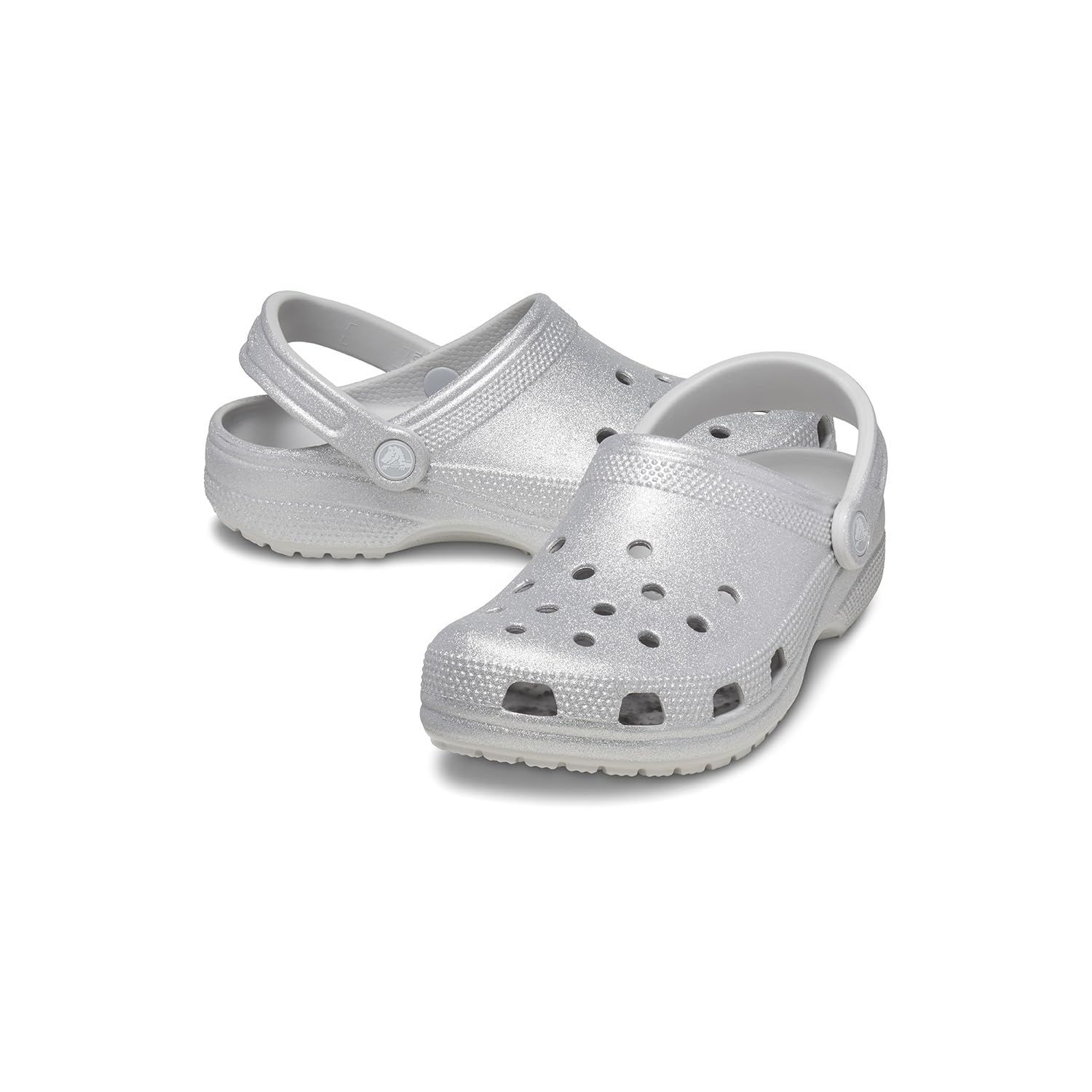 クロックス サンダル クラシック クロッグ シルバー グリッター 24.0 cm シルバー グリッター 24.0 cm ODELLYA_COM