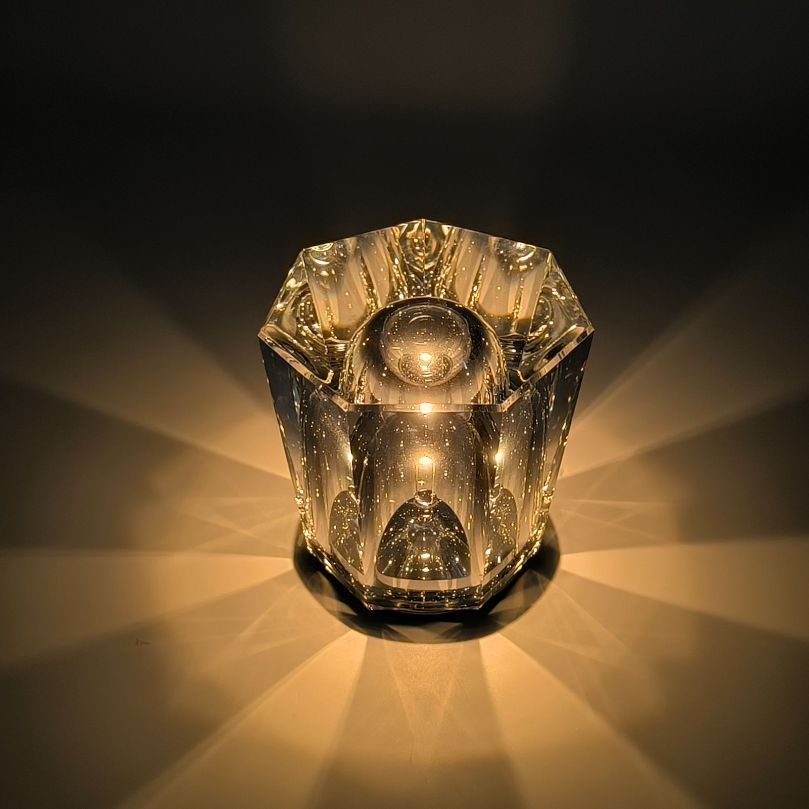 アンビエンテック クリスタル Xtal ポータブルLEDランプ 完備 Ambientec XTL 01 SLV