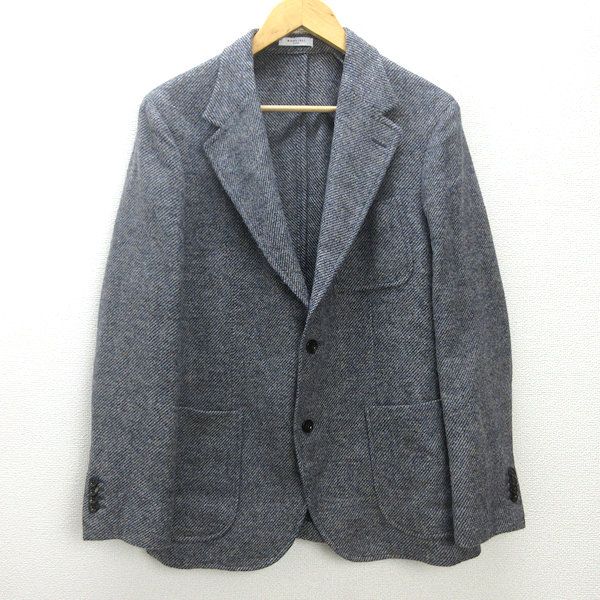 BOGLIOLI ボリオリ ツイード　ジャケット44 未使用級【最小サイズ】ボリオリ アルパカツイードジャケットRETFORD