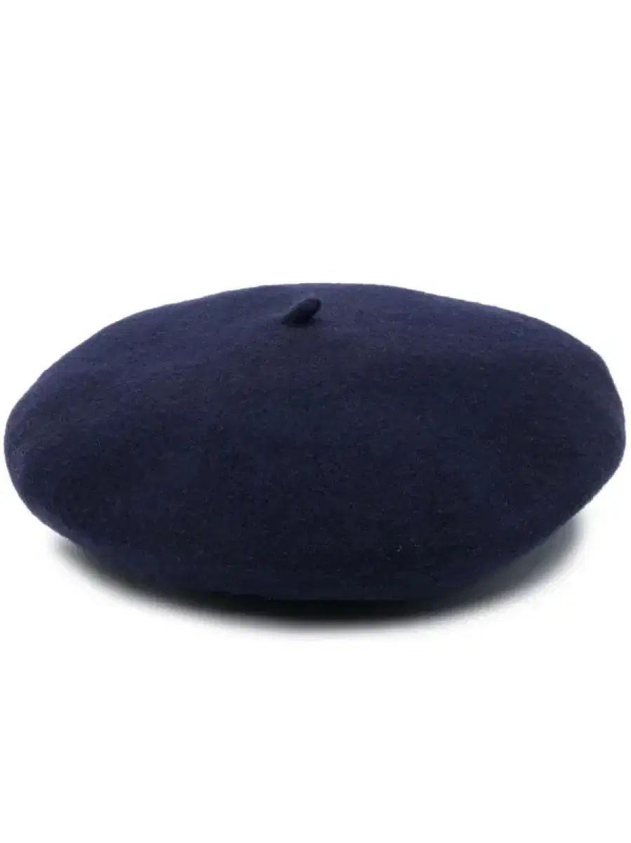 メゾンマルジェラ スティッチ ウール ベレー帽 ネイビー