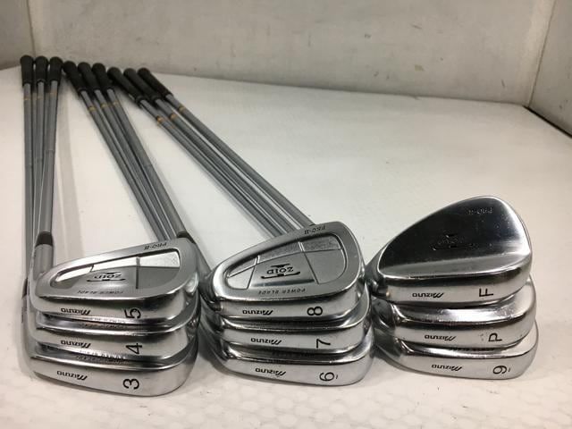 ゴルフクラブ 9本セット ミズノ T-ZOID プロII アイアン D G 3～9.P.A