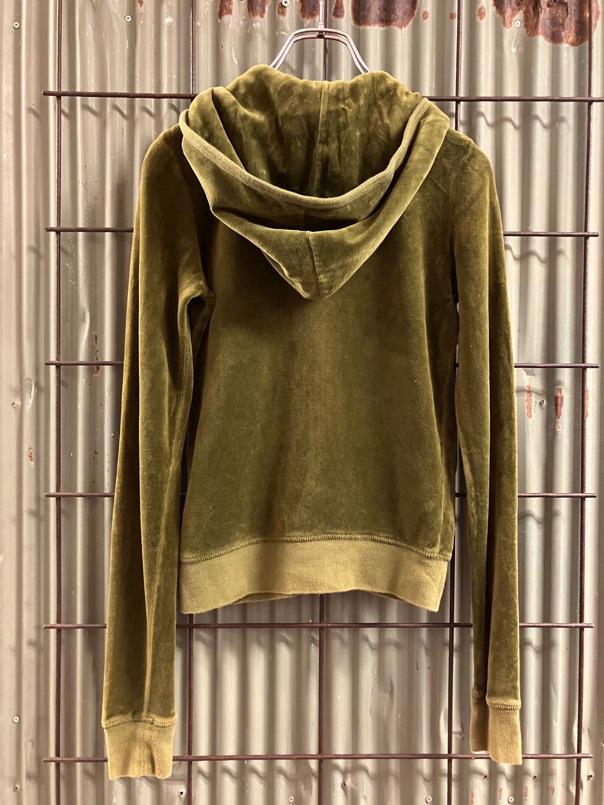 JUICY COUTURE Velours Tops ジューシークチュール ベロアパーカー