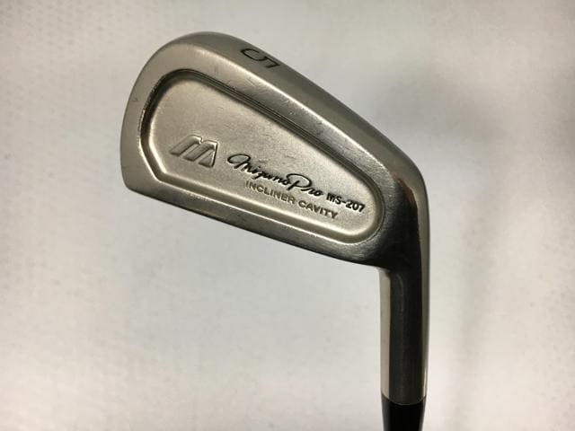 返品OK ゴルフクラブ 9本セット ミズノ MS-207 アイアン D G 3~9.P.S