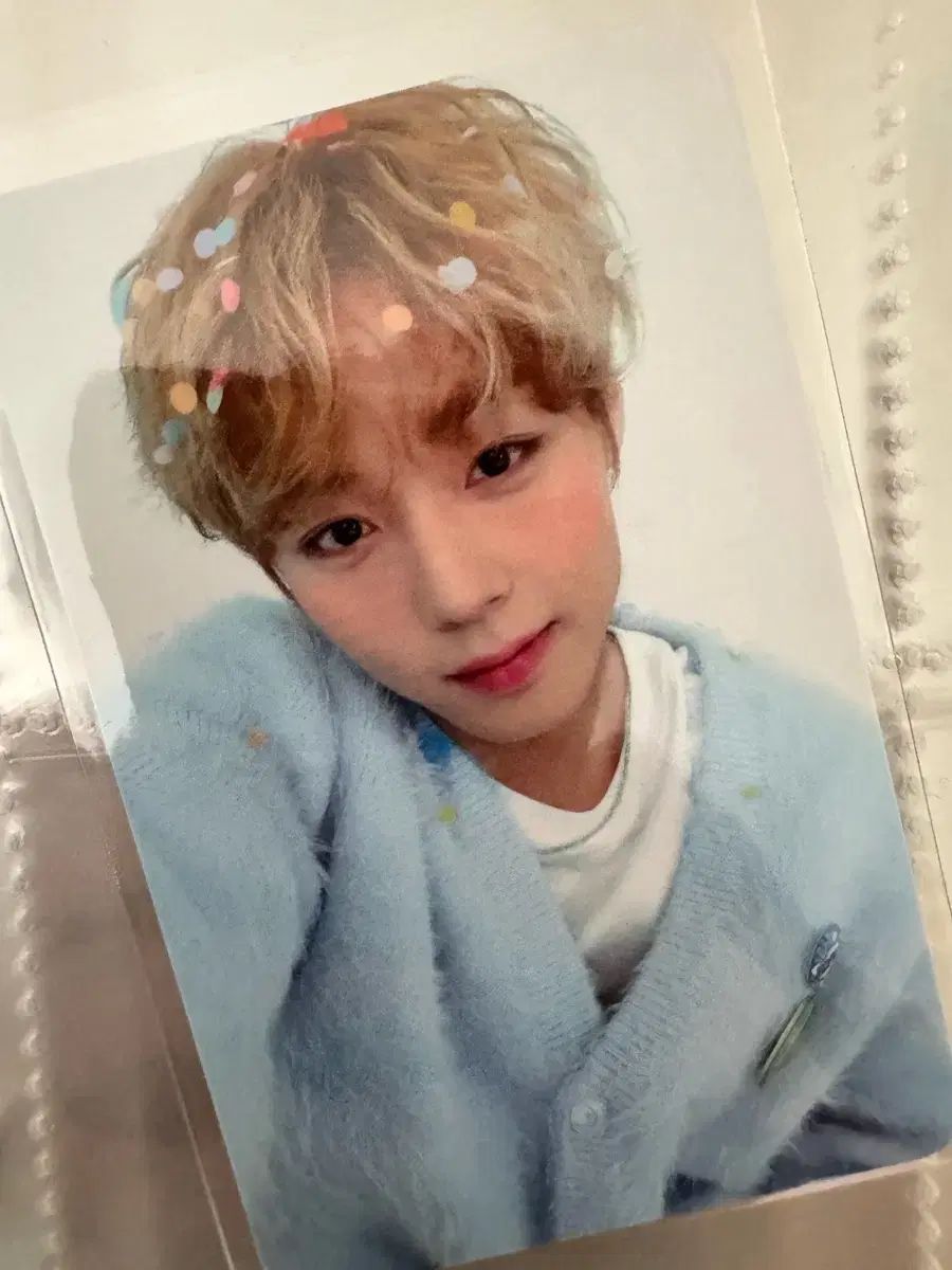 パクジフン 公式センイルカフェ MD ミルクグラス トレカ パク・ジフン(PARK JIHOON) センイルカフェ ミルクグラス (トレカ 含む