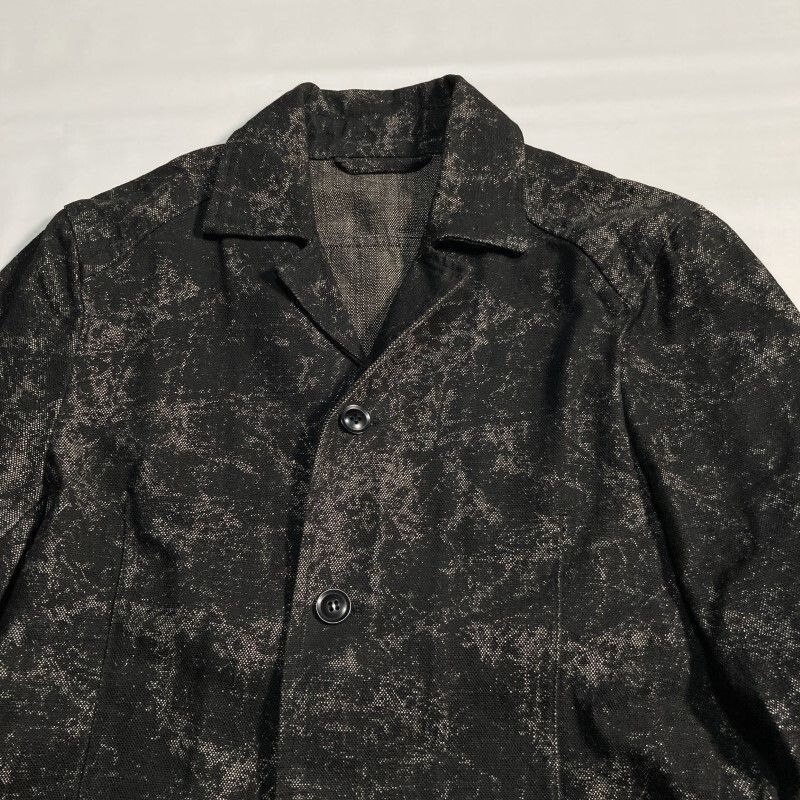 値下げ可デニムコートガウンアトリエコート ワークコート グランジ