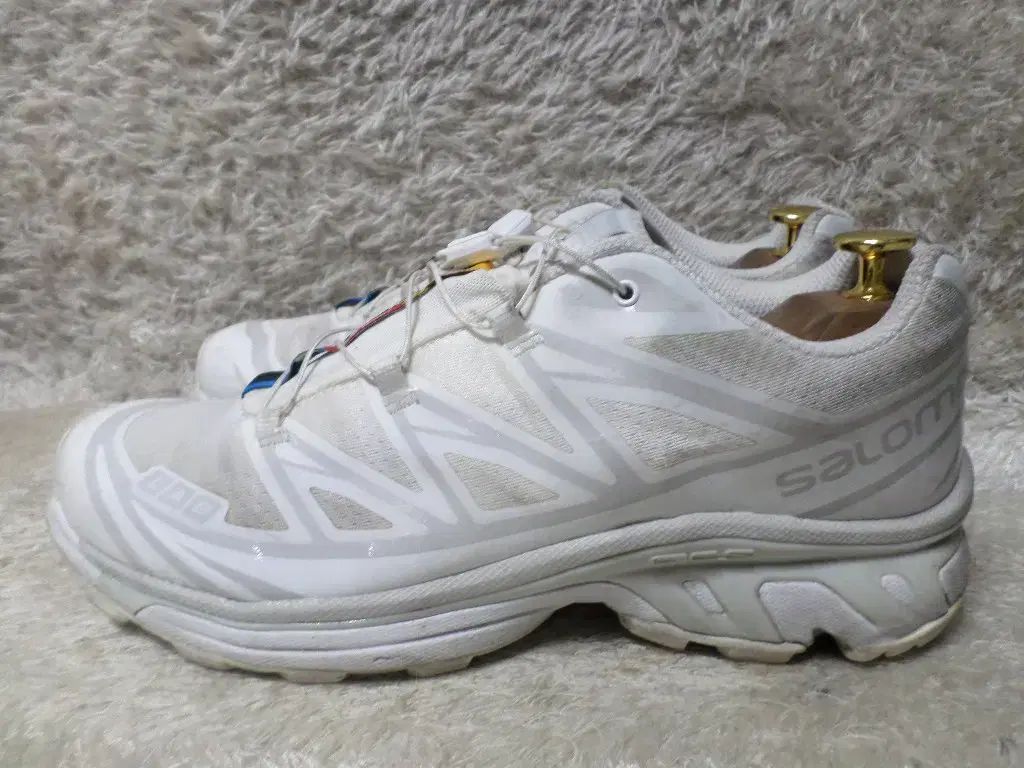 270 サロモン xt-6 adv 白 スニーカー トレッキングシューズ 靴