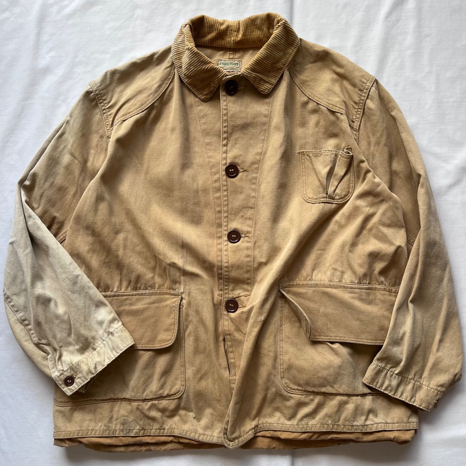フォアモスト foremost jcpenney ハンティングジャケット ダック
