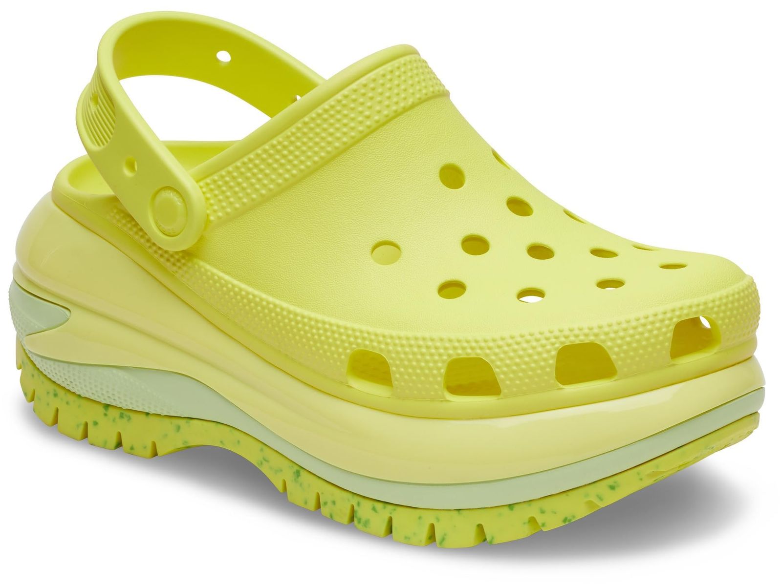 Crocs クロックス 男女兼用 大人用 メガクラッシュ クロッグ 酸性 7 Women 5 Men 酸性 7 Women 5 Men