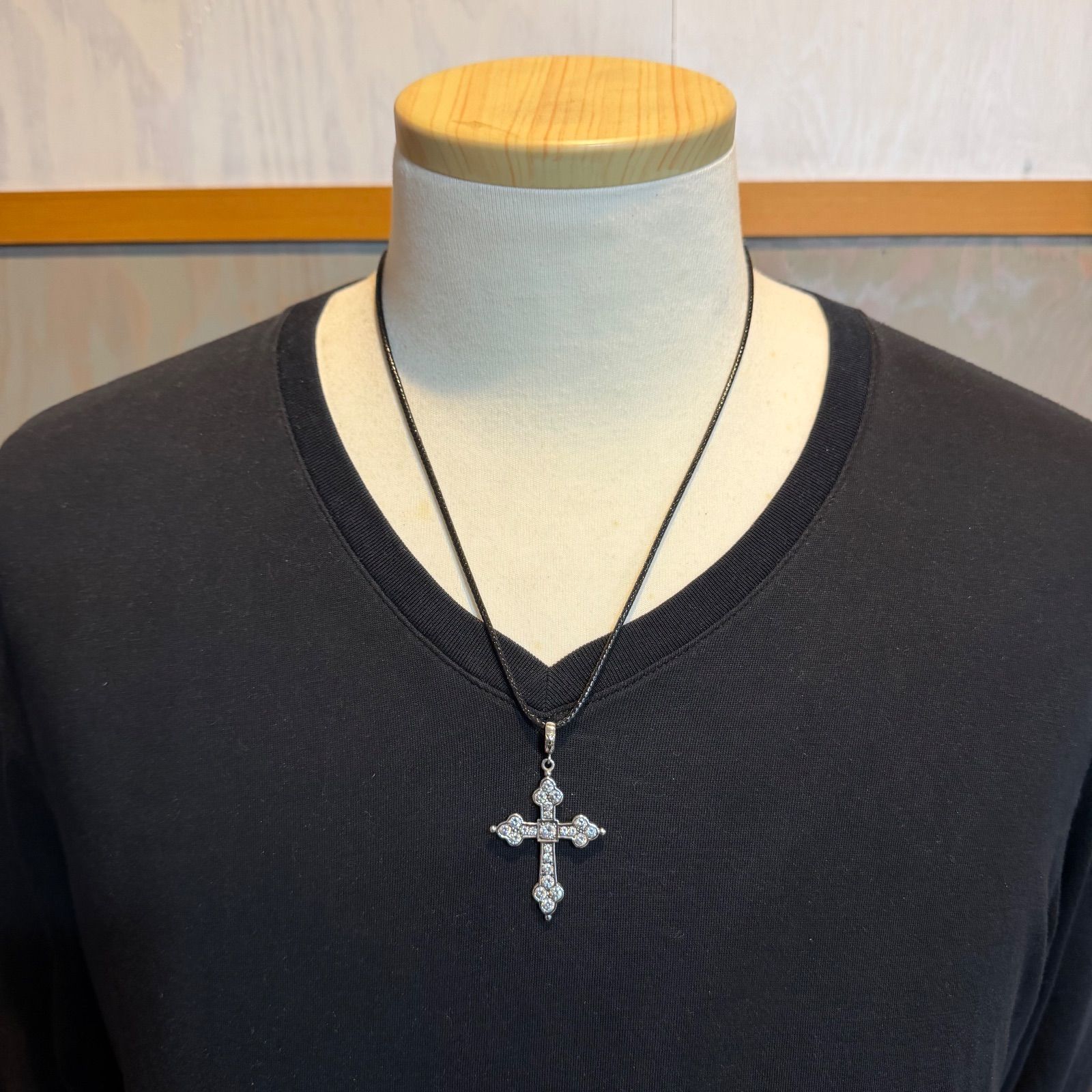 超美品　ローリーロドキン　Loree Rodkin　クロス　トップのみ 美品 ゴシッククロス ペンダントトップ ローリーロドキン/Loree Rodkin