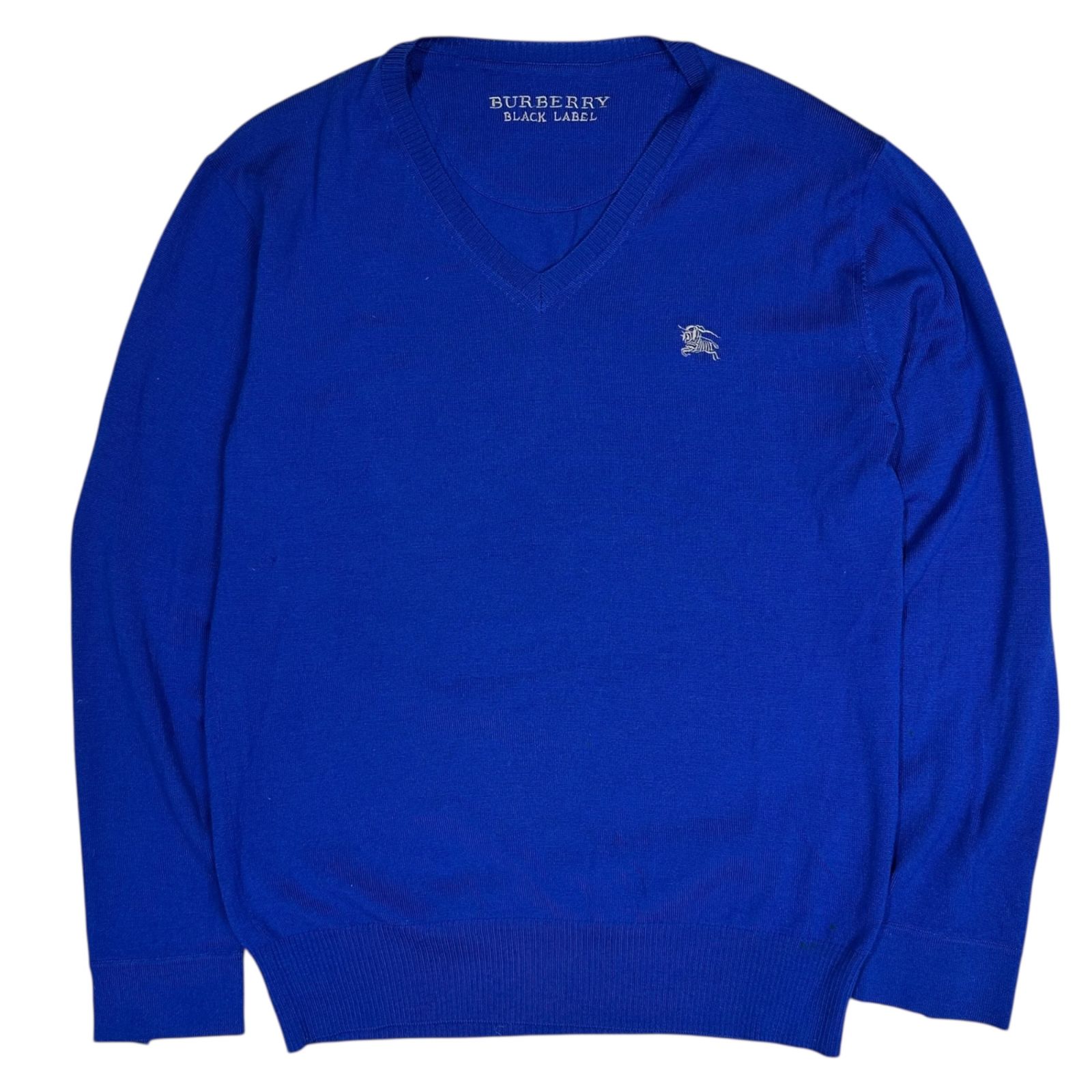 BURBERRY BLACK LABEL(バーバリーブラックレーベル) One-Point Logo V 
