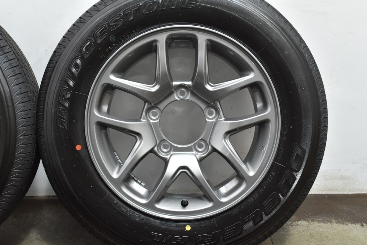  製 新車外し品 スズキ JB 64 ジムニー 16 in 5 J 22 PCD 139 7 ブリヂストン デューラー H L 852 175 80 R AZオフロード 16インチ タイヤ ホイールセット