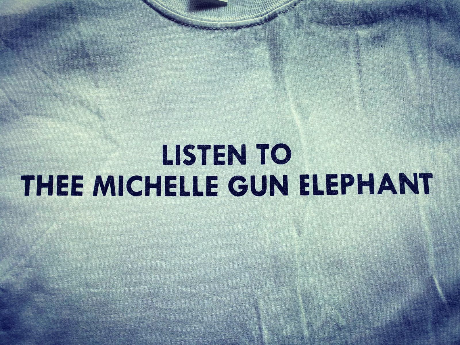 THEE MICHELLE GUN ELEPHANT Tシャツ チバユウスケ thebirthday