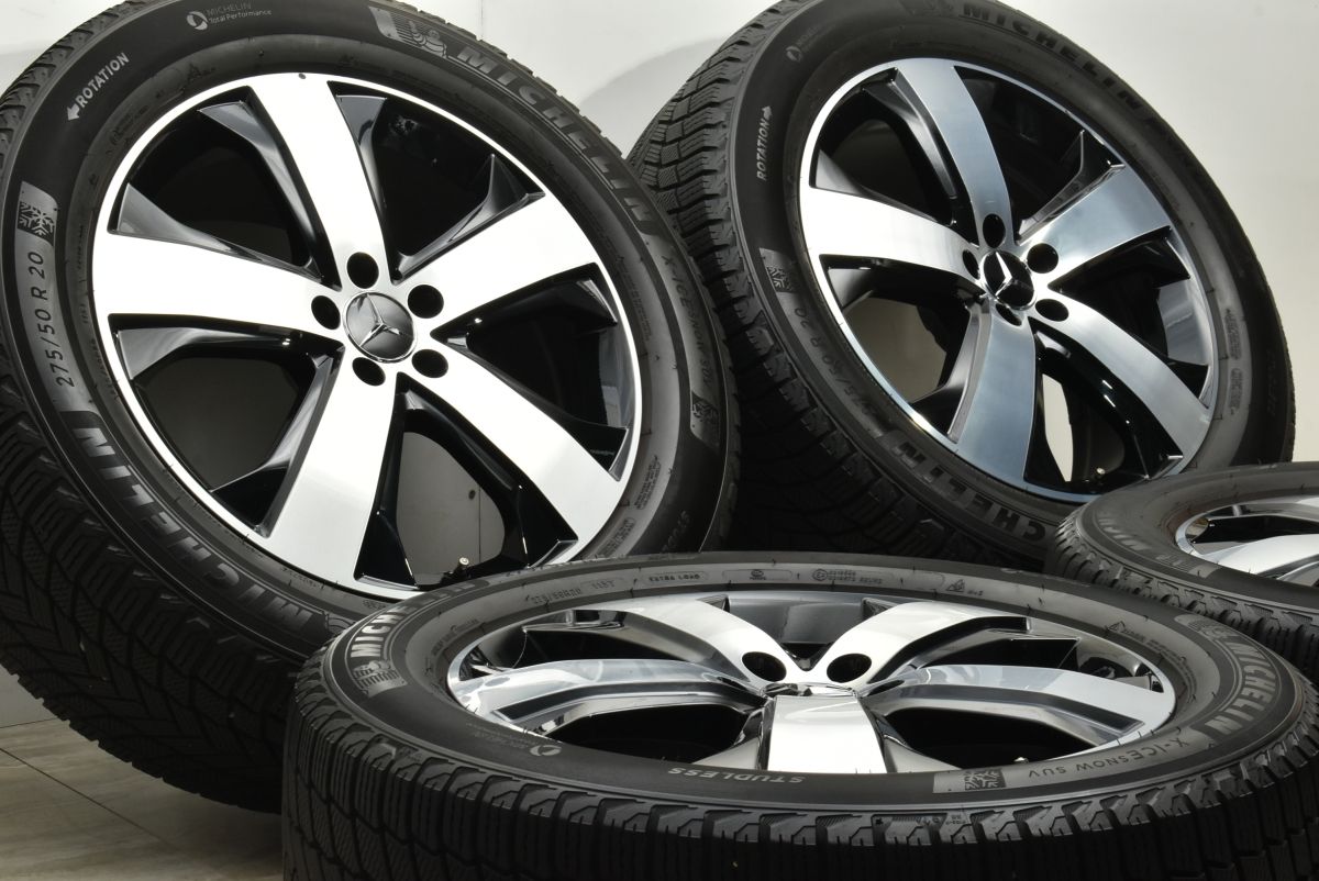 メルセデスベンツ X 167 GLS 20 in 8 5 J 62 6 35 ミシュラン ICE SNOW SUV 275 50 R RONAL製 W GLE スタッドレス